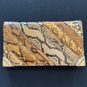 Vintage Bags by Varon Snakeskin purse